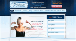 Desktop Screenshot of pasadenatattooremoval.com